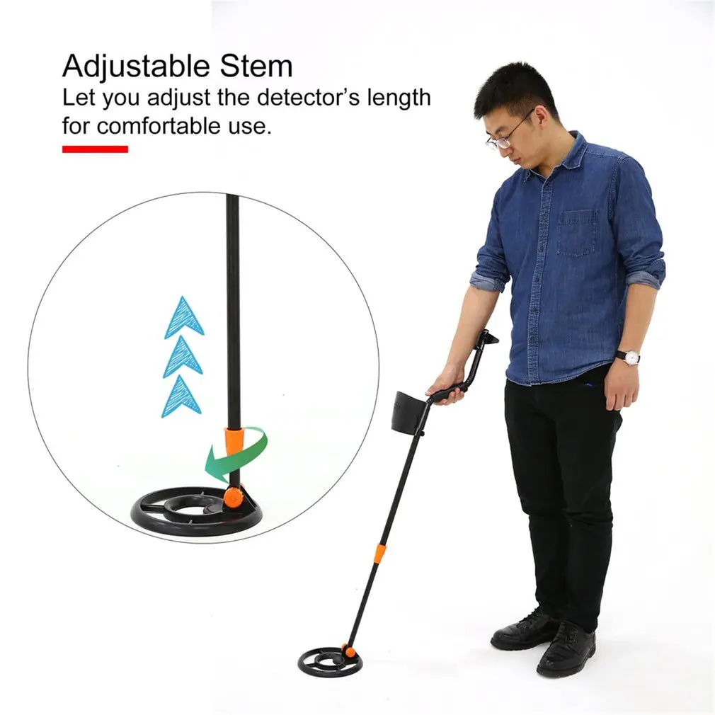 

MD-3060 Underground Metal Detector Handheld Treasure Hunter Gold Digger Finder Hunting Sensitive Adjustable Scanner Waterproof