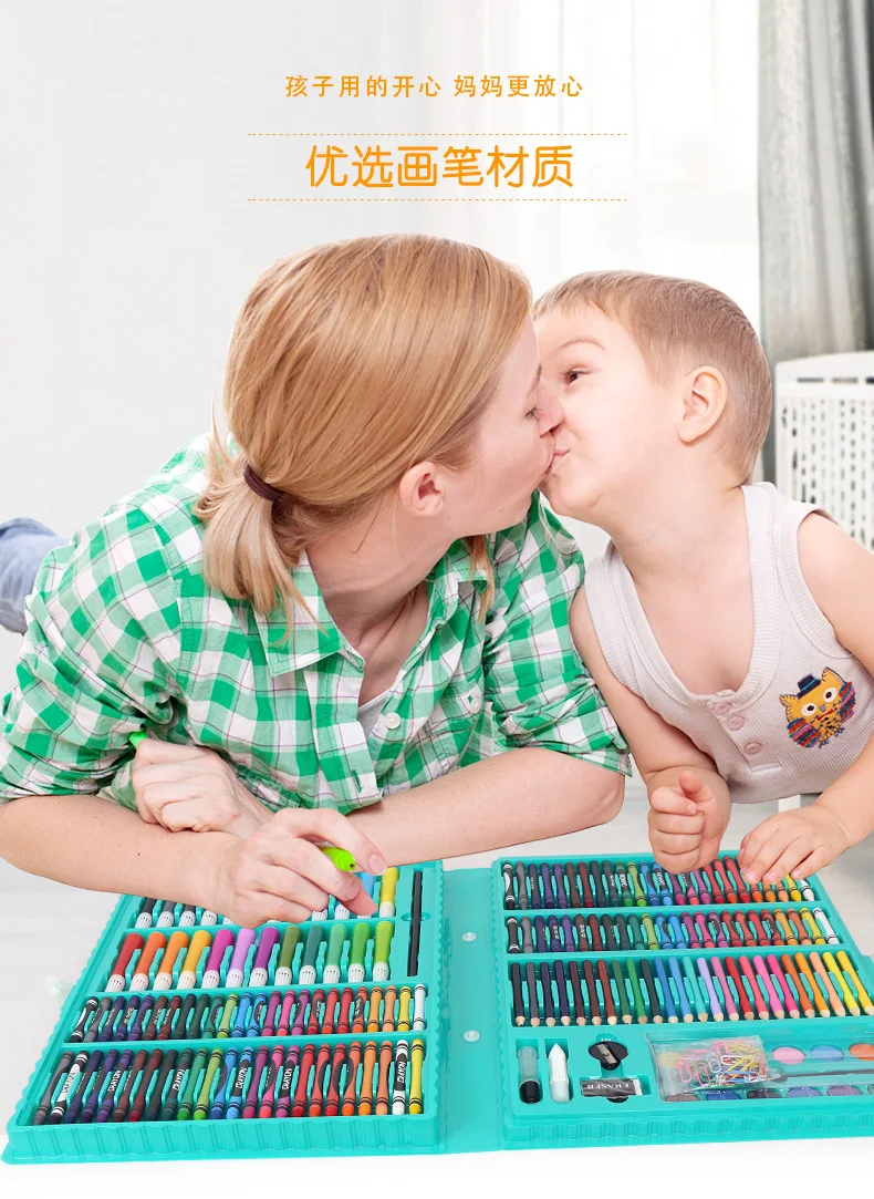 Ming башня развивающие росписью ящик для инструментов 6-летних детей 7-год старый канцелярские Хуа bi он детский сад карандаш ящик для инструментов