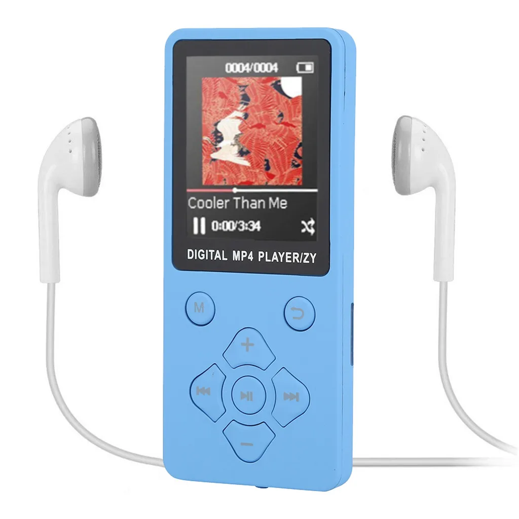 Мини USB Клип ЖК-экран Bluetooth MP4 плеер поддержка 32G TF карта ультра тонкий без потерь звук 1,8 ''mp3-плеер с FM E-book#15