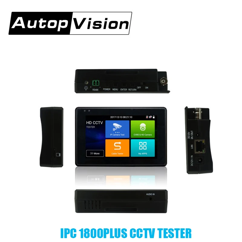 

3PCS/LOT Security device IPC 1800 Plus 8MP CCTV TESTER H265 264 Guide 4 Inch 4K IP Camera monitor with WIFI AHD/TVI / CVI CVBS