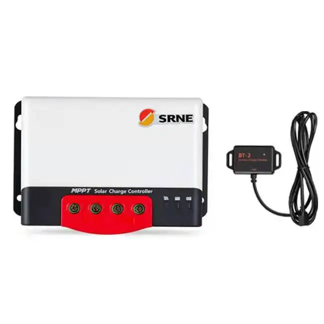MC2450N10 with BT-2 50A SRNE MPPT Контроллер заряда MC2450N10 12 В 24 В для солнечной домашней системы с функцией bluetooth - Цвет: MC2450N10 with BT-2
