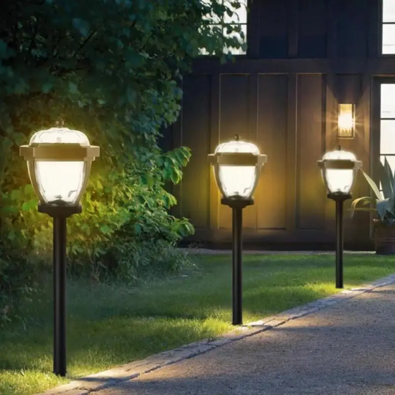 

2pcs Solar LED Lawn Lamp Spike Waterproof IP65 Outdoor Garden Ground Light