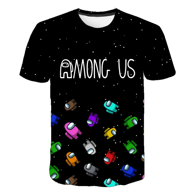 Новинка 2021 футболка для видеоигр мальчиков с надписью убить экипажа детская