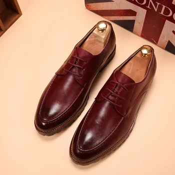 

men wedding shoes pointed toe top quality footwear topsiders male luxury brand classic italian ballets flats shoes oxford shoes