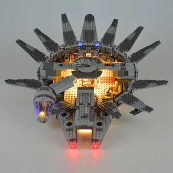 

Led Light Kit for Building Blocks Millennium Falcon Bricks Decorative Lights Compatible with 75105(not include blocks set)