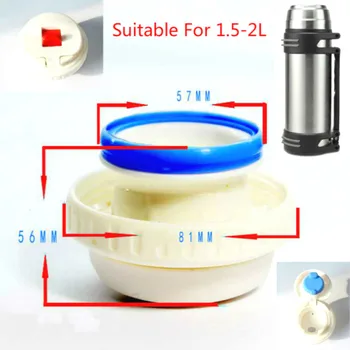 

Cover for Thermos Vacuum Flsak Lid Thermocup Thermoses Cap Termos Cover Stainless Thermos PP Material Accessories Random Color