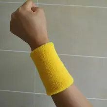Полотенце браслет для фитнеса бега баскетбола Волан вязаный хлопок спортивный браслет настраиваемый Ло