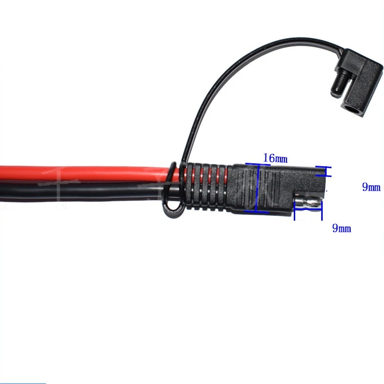 10AWG 12 В SAE разъем к MC4 разъем 30 см кабель 360 Вт солнечной системы аксессуары MC4 Соединитель с кабелем