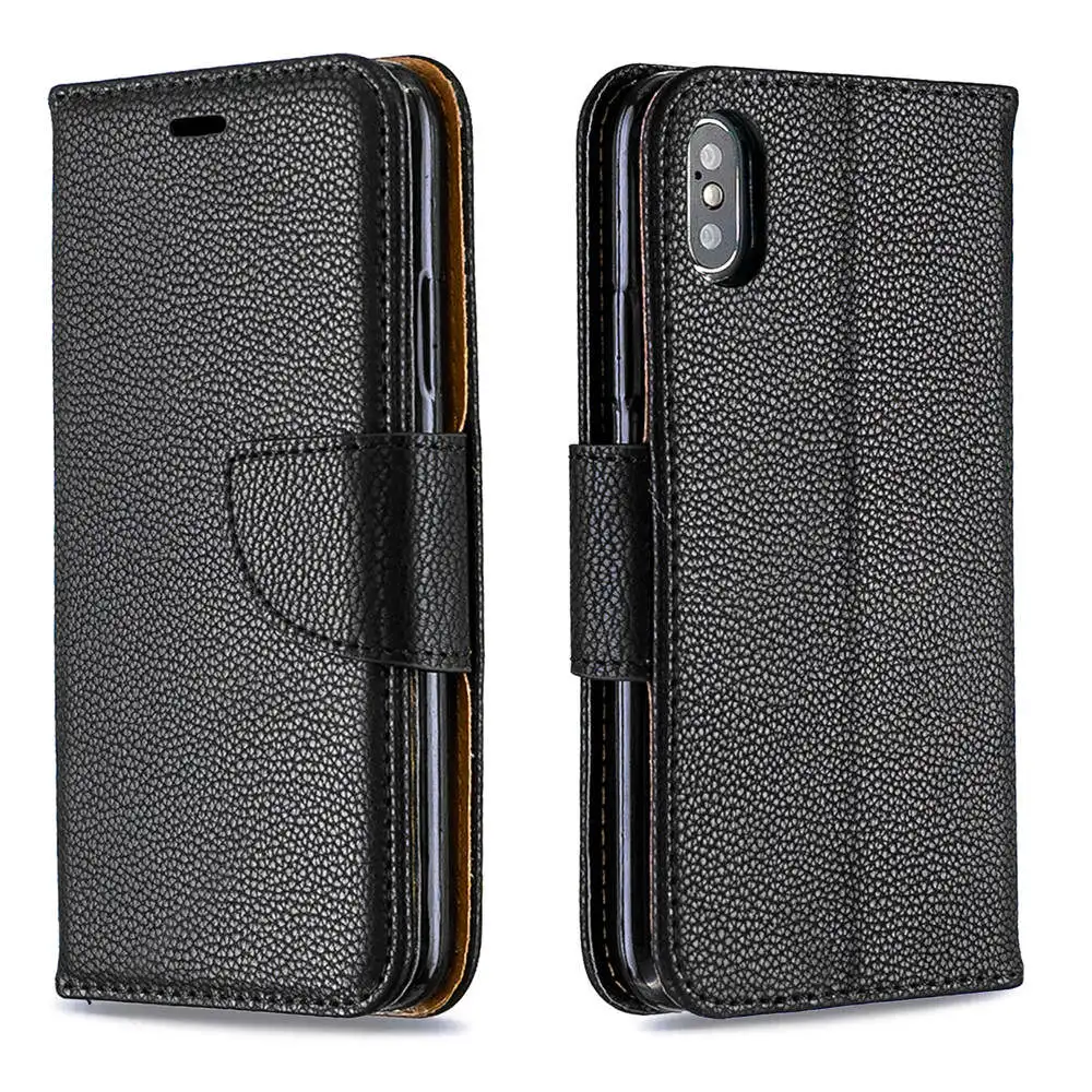 Роскошный кожаный чехол для iphone X XS 11 Pro Max XR 8 7 6 6S Plus книжка с бумажником чехлы