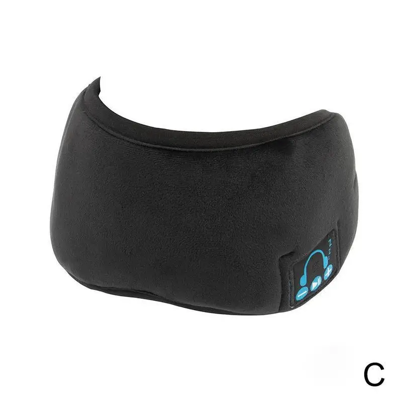 Mic Handsfree d25 наушники для сна маска для сна с Bluetooth Беспроводная маска для сна Наушники для путешествий тени для глаз со встроенными динамиками - Цвет: C