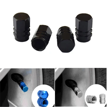 

High Quality Wheel Caps Theftproof Aluminum Car Wheel Tires Valves Tyre Stem Air Valve Caps Airtight Cove Levert Center Hub Cap