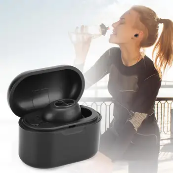 

X30 ABS Noise Reduction Stereo Earphone Monaural Bluetooth Earbuds with Charging Box New