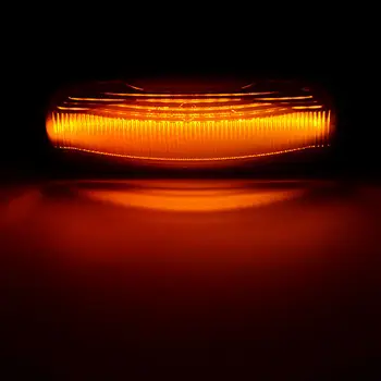

2pcs Turn Signal Light Set Car Rearview Mirror For Land Rover Discovery
