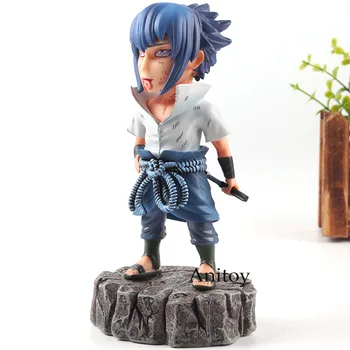 

Naruto Figure Uchiha Sasuke Q Version PVC Anime Sasuke Uchiha Dolls Haocaitoy Collection Model Boys Toys 14cm