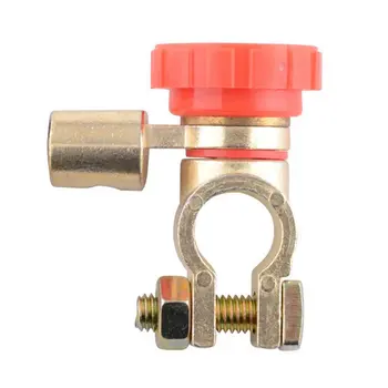 

L Shape Battery Terminal Link Switch Quick Cut-off Disconnect For Car Truck Part For 17mm Diameter Pile Head Auto Accessories