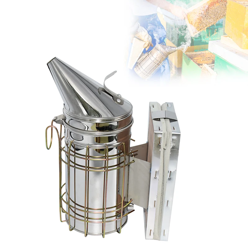 Пчеловодство ручной пчелиный курильщик из нержавеющей стали курильщик передатчик Комплект пчелиный дым опрыскиватель пчеловодство оборудование инструменты для пчеловодства