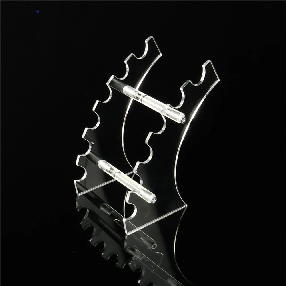 투명 아크릴 화장품 브러시 아이섀도우 펜슬 펜, 립스틱 디스플레이 스탠드 랙, 정리 홀더, 무료 배송, 6 비트 