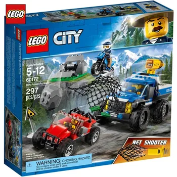 

LEGO Building Blocks City CITY Mountain Pursuit,Inserting Blocks 60172 297pcs/pzs-5years Old Kids Birthday or Christmas Gift
