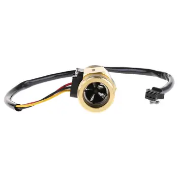 

Flow Sensor G3/4" DN20 Copper Hall Effect Liquid Water Flow Sensor Switch Flow Meter