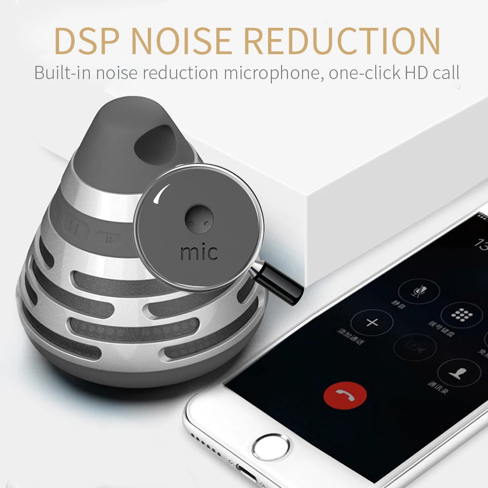 Портативный Bluetooth динамик Водонепроницаемый Fm Радио беспроводной Бумбокс Мини Колонка сабвуфер звуковая коробка Mp3 USB телефон компьютер бас