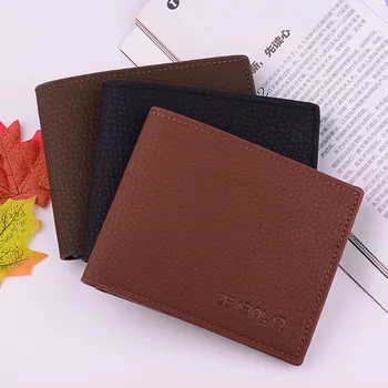 

Men's New wallet men's Ultra-thin men's Short wallet thin soft leather wallet Fashion soft wallet