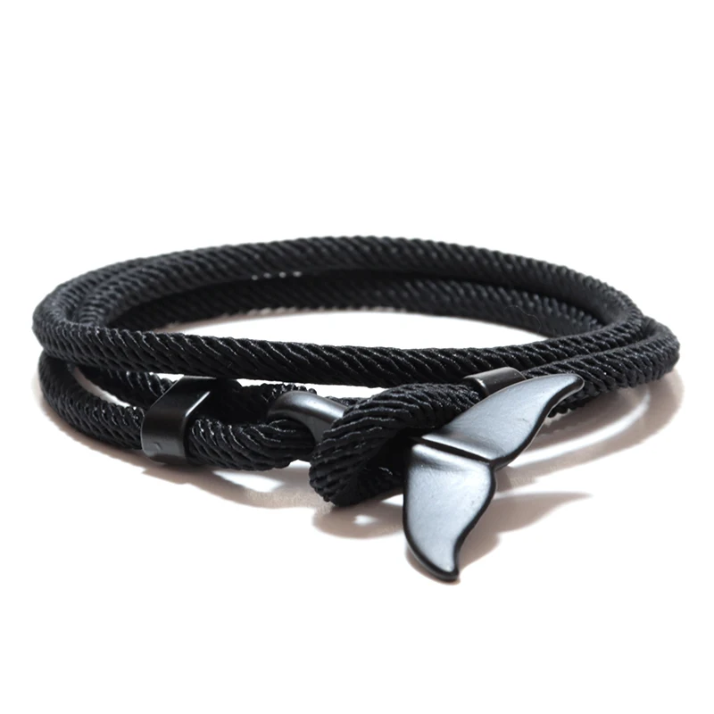 Минималистичный регулируемый плетеный веревочный браслет, мужской браслет в стиле хип-хоп, Мужская Ручная панк-браслет, ювелирные изделия для кемпинга, подарок для мужчин