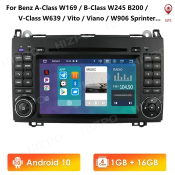 

7 Inch IPS 2din Android 10 Auto GPS Radio for Mercedes Benz W906 Sprinter B200 W245 W169 W639 WIFI Car Stereo Multimedia Player