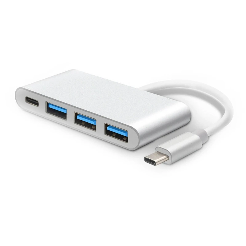  USB Type C to USB Adapter3.1 USB C(Thunderbolt 3) to 3 Port USB3.0 Hub with Type-c Female Extension