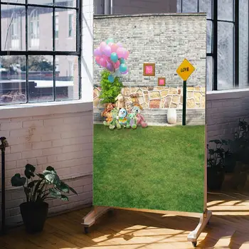 

Wall Studio Color Balloon Background Prop Screen Photo Backdrop Non-fading Table Art Cloth Party Decorative Accessories