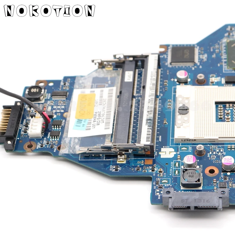 NOKOTION K000124370 LA-7202P материнская плата для ноутбука Toshiba Satellite C660 основная плата HM65 DDR3 GMA HD3000