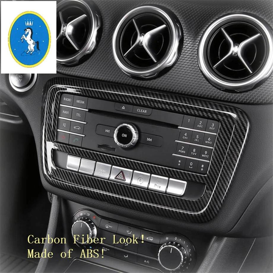 Yimaautotrim Центральная панель кондиционера Накладка для Mercedes-Benz A класс W176 B класс W246 GLA X156 CLA C117