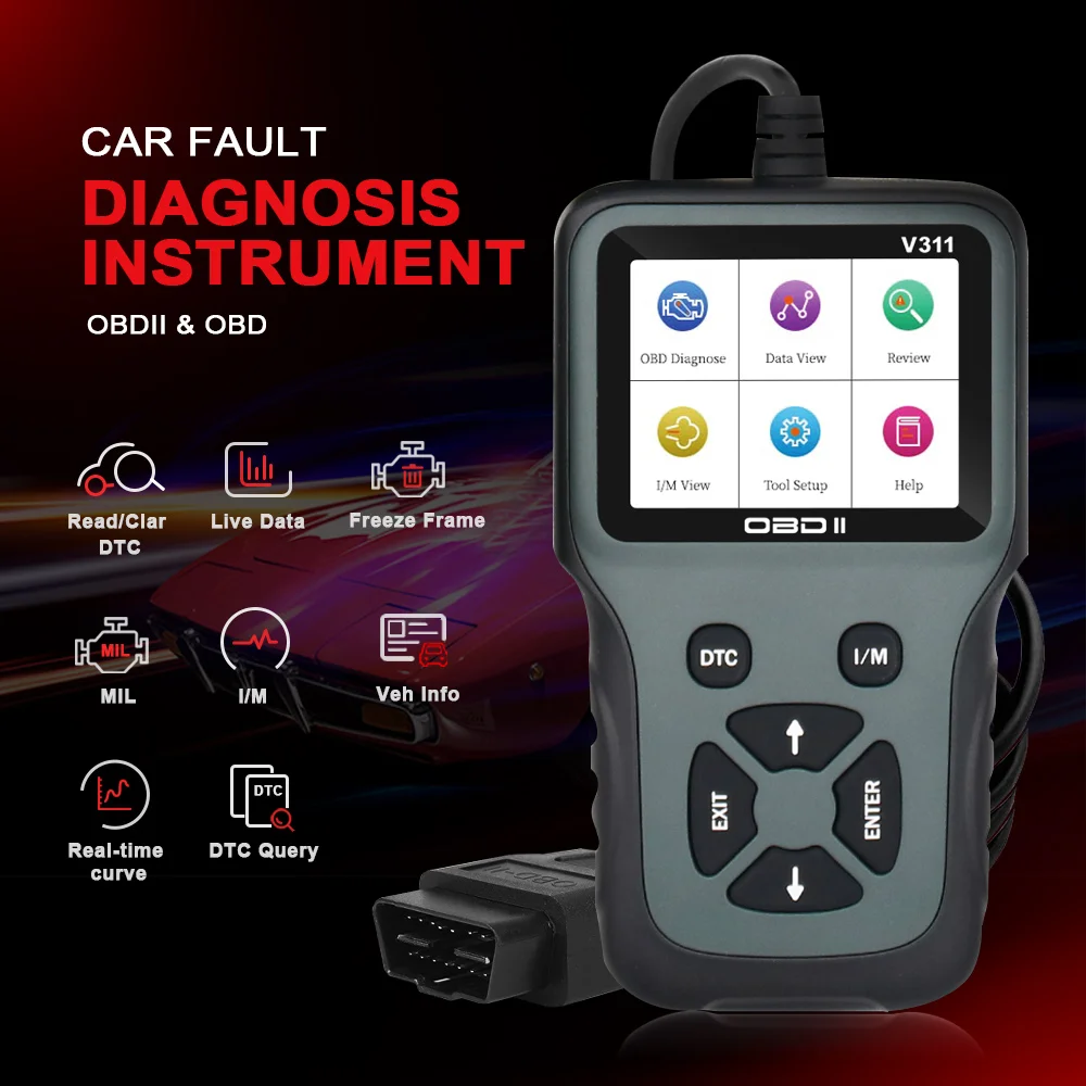 Vauxhall Astra Fault Code Reader OBD2 Car Diagnostic Scanner Reset Tool