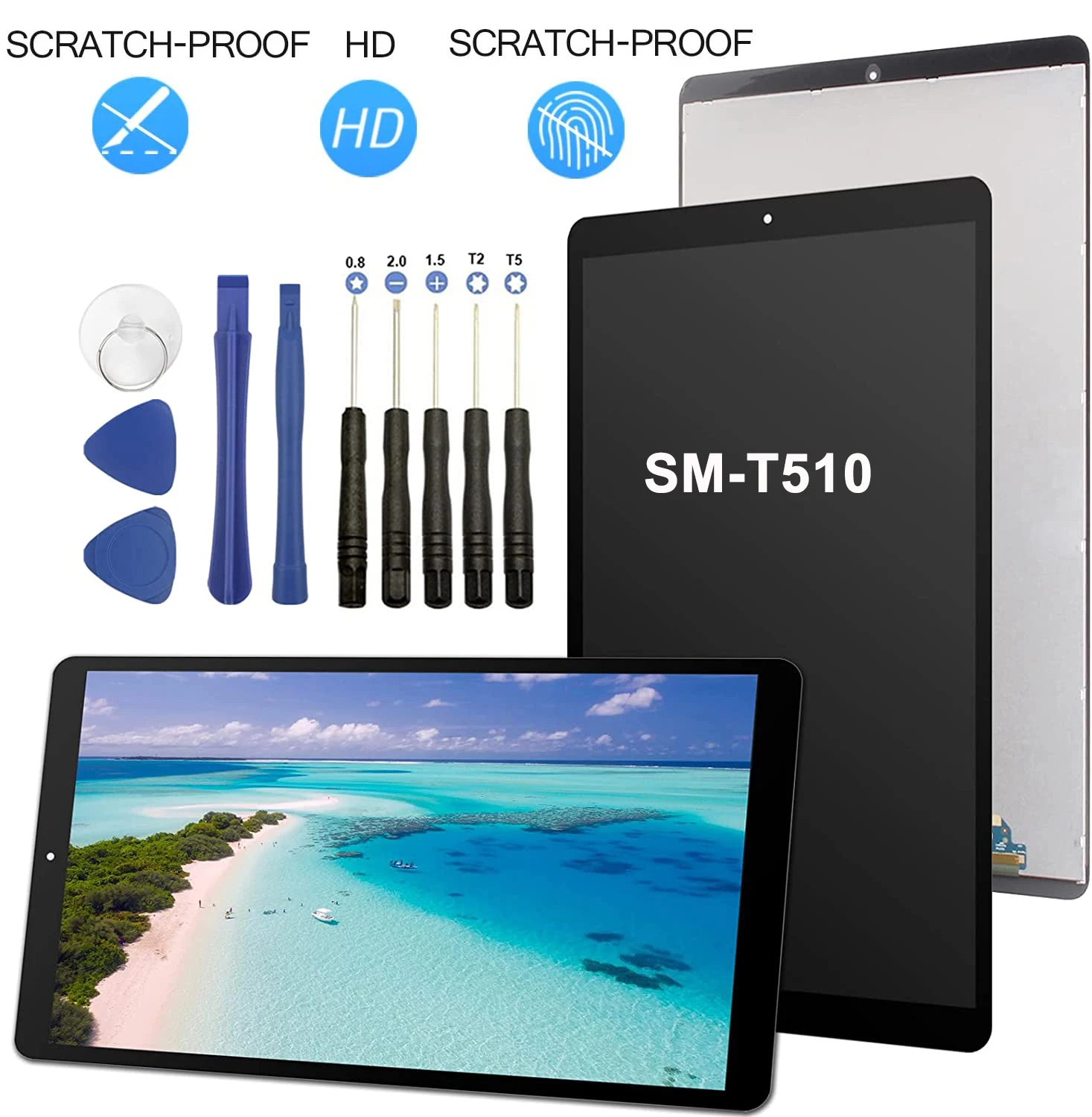 Original Lcd Replacement For Samsung Galaxy Tab A 10.1(2019) T510 Sm