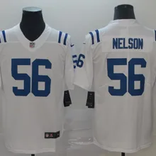 Мужская футболка в стиле Индианаполис 1 Colts Quenton Nelson