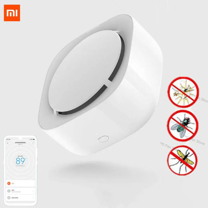 Горячая Xiaomi Mijia Москитная отпугивающая убийца Смарт Версия Телефона таймер переключатель со светодиодный светильник 90 дней работы в mihome AP