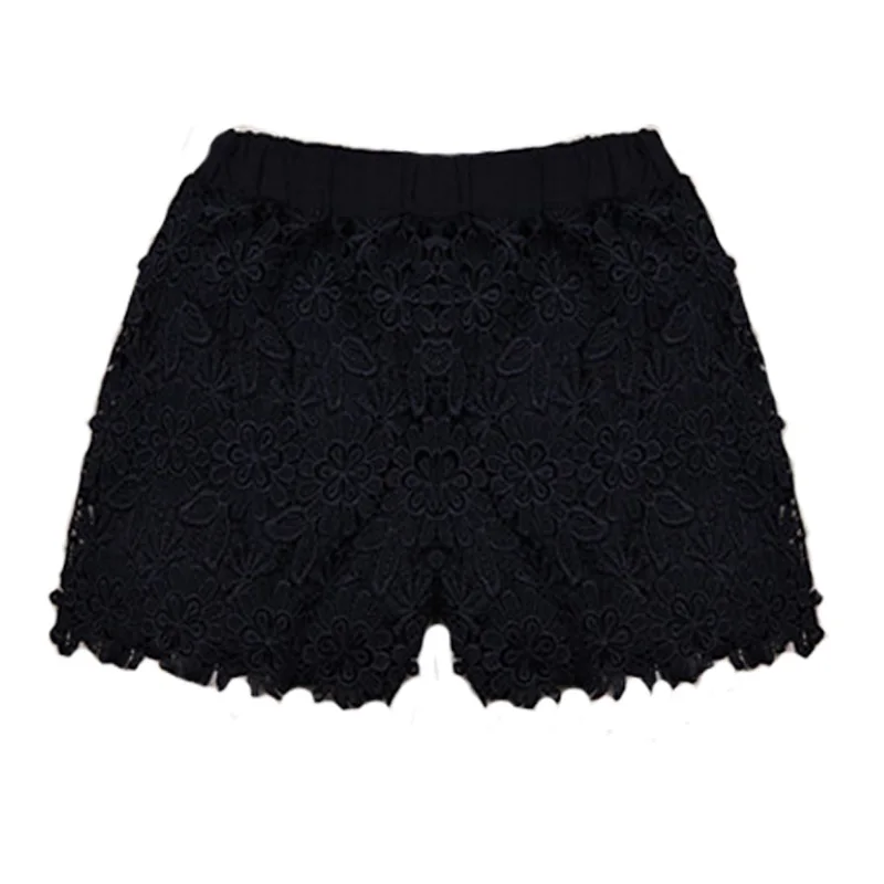 high waisted denim shorts Women Korean Sweet Cute Crochet Tiered Lace Shorts Skort Short Pants Fashion UK zara shorts Shorts