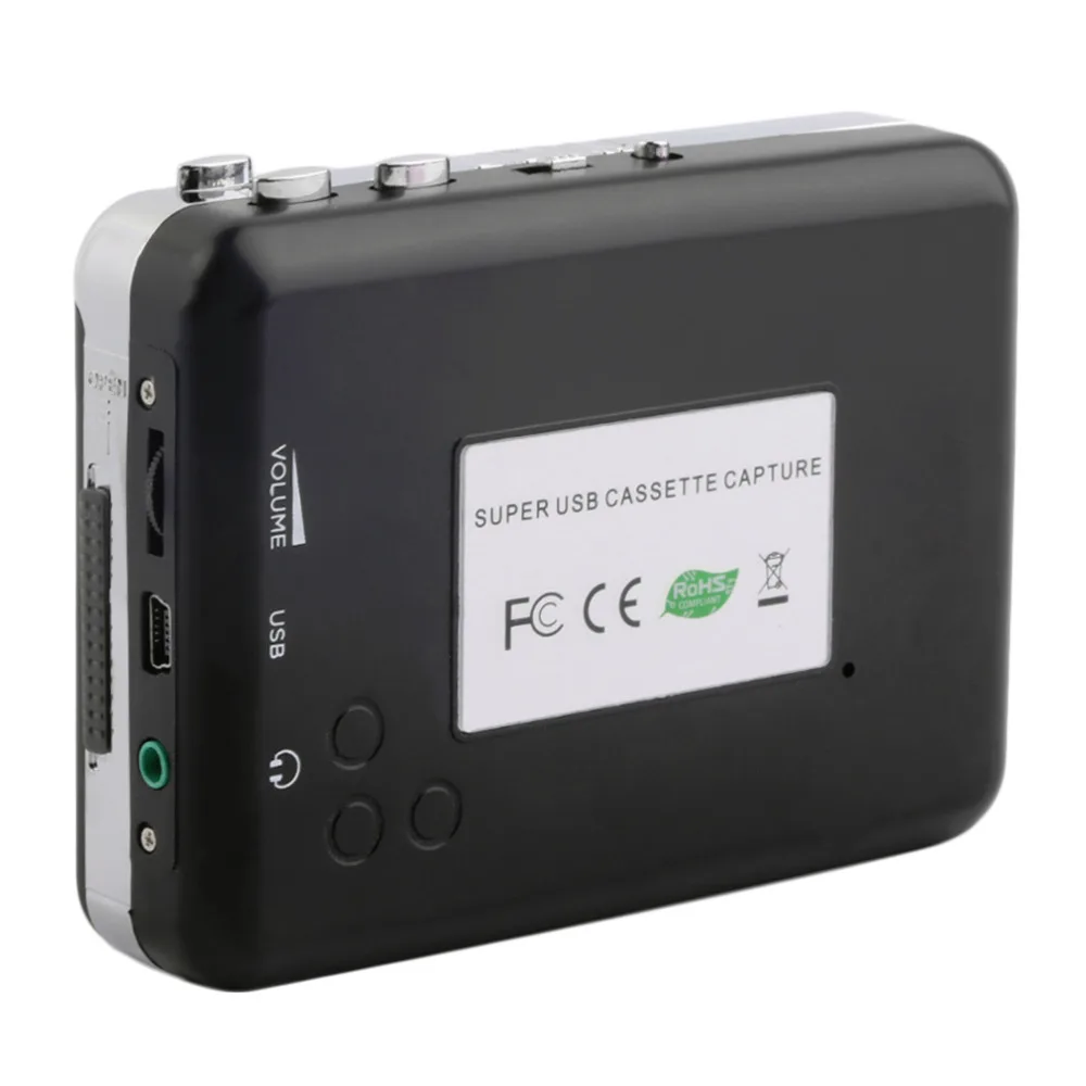 Лента к ПК Супер USB Cassette-to-MP3 конвертер аудио Захват музыкальный плеер