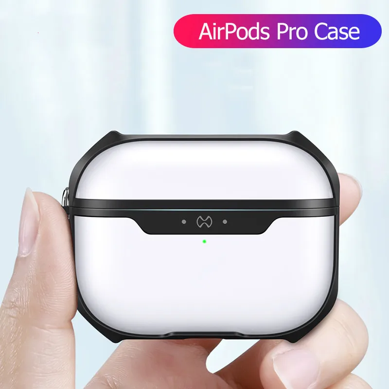 Для Apple AirPods Pro Чехол беспроводной Bluetooth чехол для наушников прозрачный чехол защитный для Airpod 3 Пылезащитная крышка