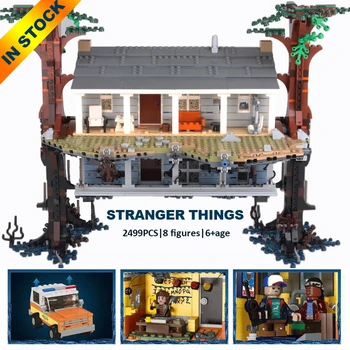

25010 2499 pcs Creator Series Stranger Things Turning World the Upside Down compatible 75810 building blocks bricks toys gift