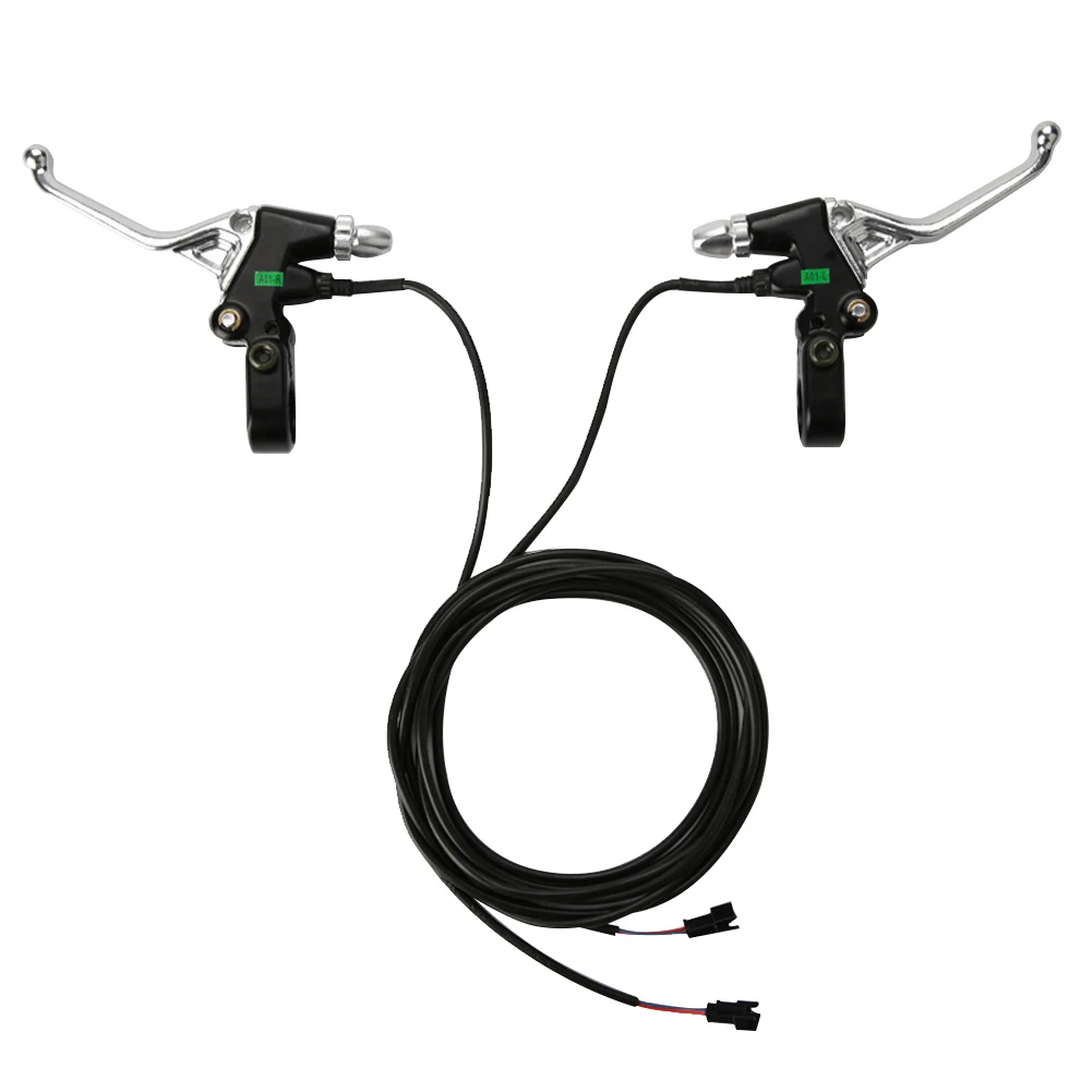 Free Shipping 1 Pair Aluminum Alloy Brake Lever For Electric Bike
