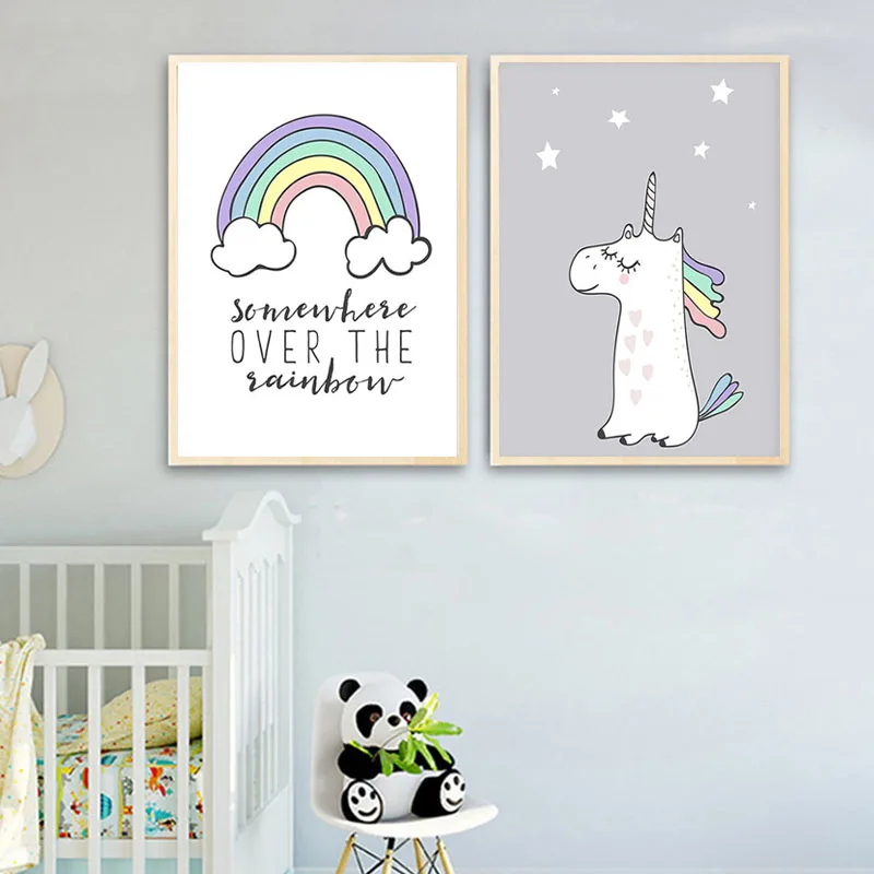 Cute_Cartoon_Baby_Girl_Nursery_Canvas_Art_Poster_Unicorn_Canvas_Painting_Wall_Picture_for_Kids_Livin (6)