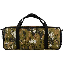 46 см камуфляж Shoudler ручка Рыболовная сумка переносная Ткань Оксфорд Водонепроницаемая Удочка аксессуары для катушек stroge Bag