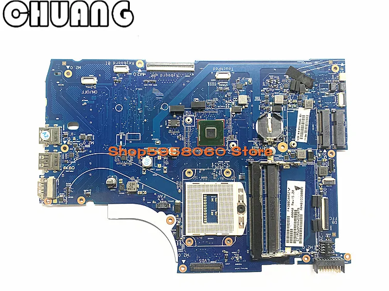 Материнская плата для ноутбука HP Envy Touchsmart 15 15-J PGA947 DDR3L 720565-501 720565-001 746449-501