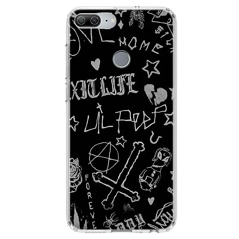 Lil Peep чехол для телефона Huawei Y5 Y6 Y7 Y9 2019 Honor 8A 8S 8X 7A 7X 9 10 20 Lite Pro 10i20i V30 Coque Shell|Бамперы| |