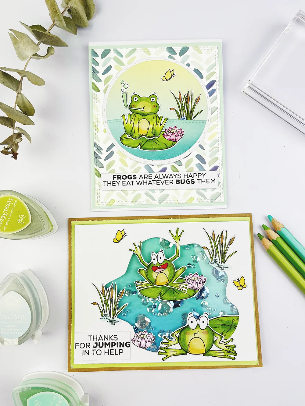 MangoCraft Cute Pond Frog Metal Cutting Dies And Stamps Stencils For Decor DIY Scrapbooking Photo Album Embossing Paper Card s