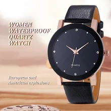 Montre Femme женские модные Роскошные Кварцевые часы Женские часы под платье из розового золота подарок Высококачественные наручные часы