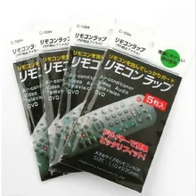 40 шт./лот термоусадочная пленка прозрачная видео ТВ кондиционер протектор для пульта дистанционного управления крышка дома водонепроницаемый защитный чехол