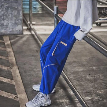 

Men High Street Casual Harem Pant Male Fashion Cargo Trouser Street wear Hip Hop Pants Jogger Sweatpants