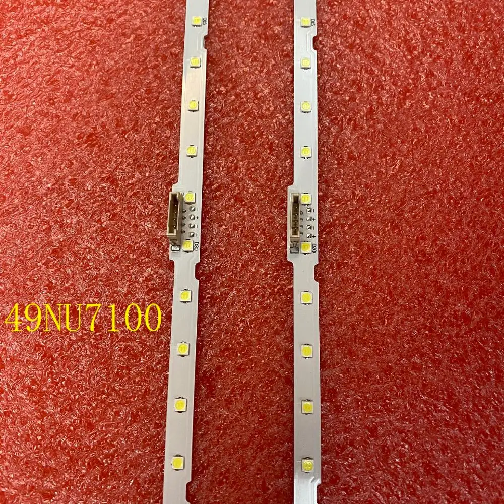 LED Strip For Samsung UE49N5500AU UE49NU8075 UE49NU7170 UA49NU7100 UE49NU7140 UE49NU7100 UE49NU7102K UE49NU7179 UN49NU7300G 5