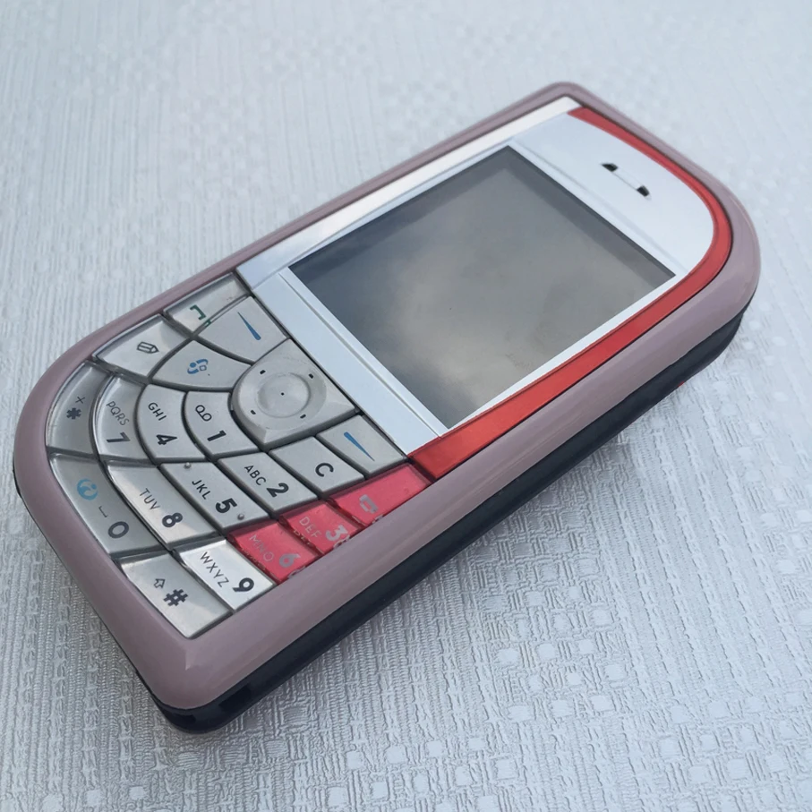 Для Nokia 7610 Сменный Чехол для аккумулятора черный чехол - Цвет: Белый